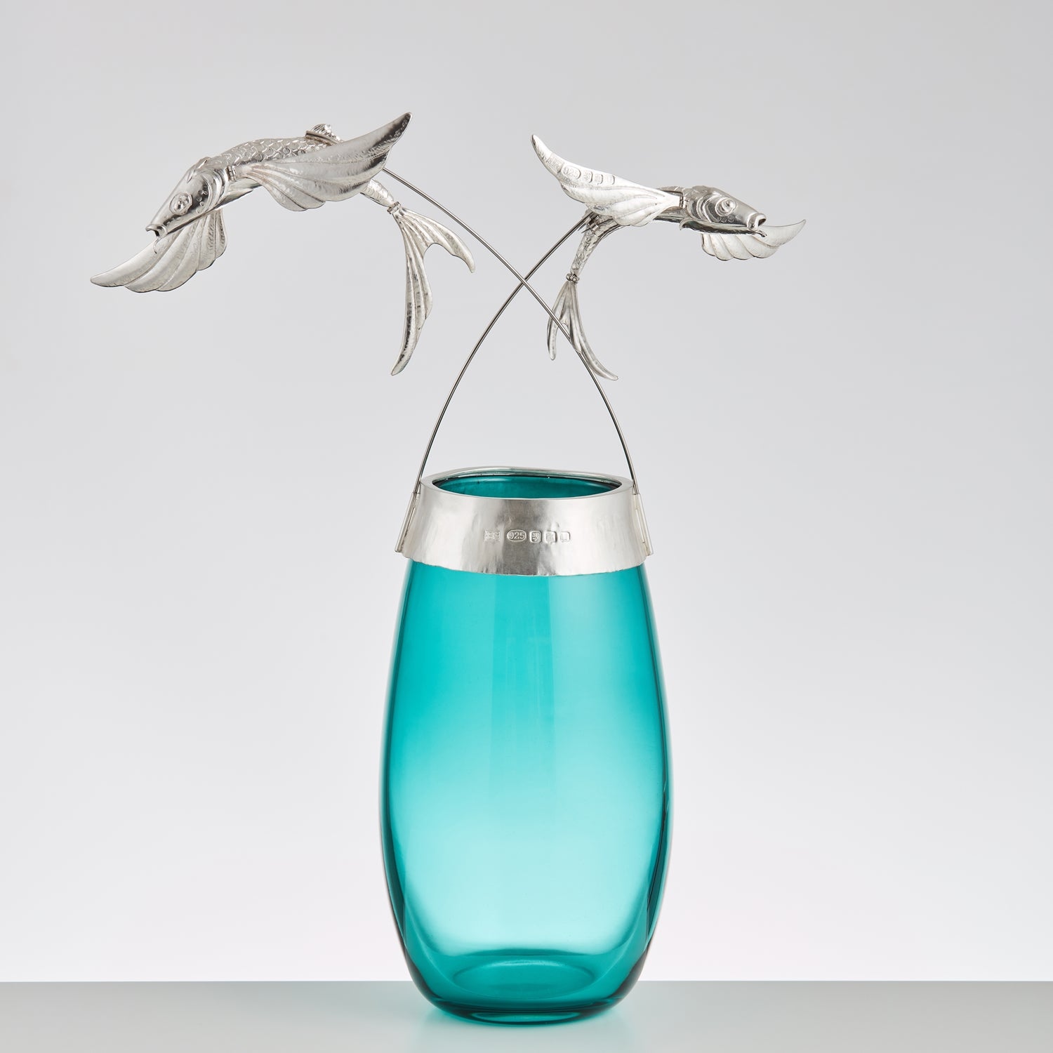 Bryony Knox - Flying Fish Vase - Gallery TEN - Silversmith - Modern & Contemporary Art Gallery