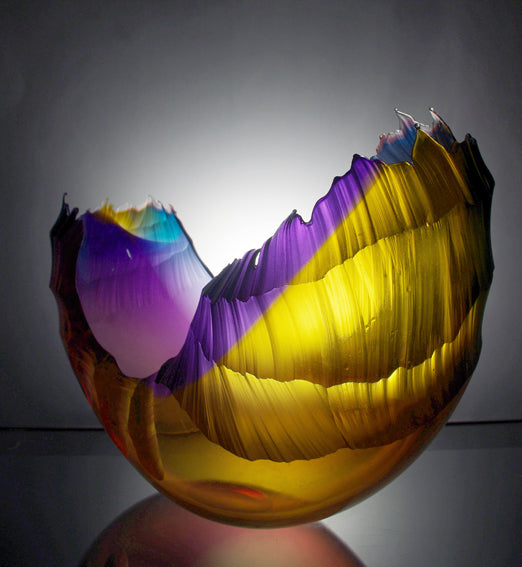 Gallery TEN -Graham Muir - Oceanvessel -  Glass Artist - Contemporary Glass Gallery - Edinburgh Gallery