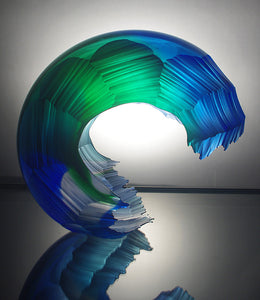 Graham Muir - Waveform - Gallery TEN - Contemporary Art Glass