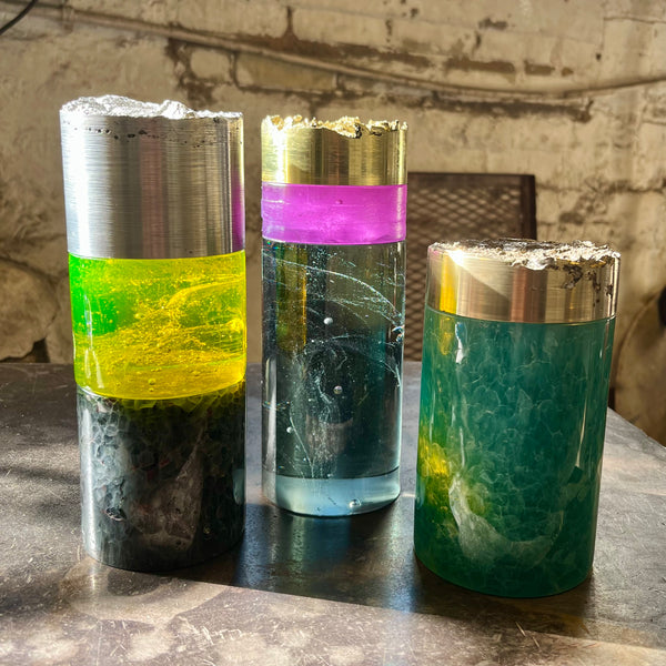 Astom Martin 007 - Gallery TEN - Browning & Lewis - Glass Art - British Art Fair - Contemporary Art Glass