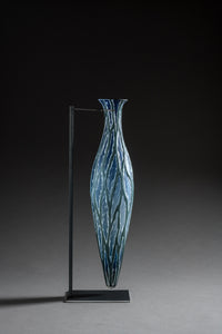 Baldwin Guggisberg - The Stream - Free Blown Glass - Contemporary Art Glass - Glass Gallery - International Artist - LAF2025 - Art Glass - London Art Fair