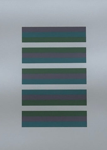 Bridget Riley - Original Prints - Modern Art - Intervals 2 - Gallery TEN - Contemporary Art