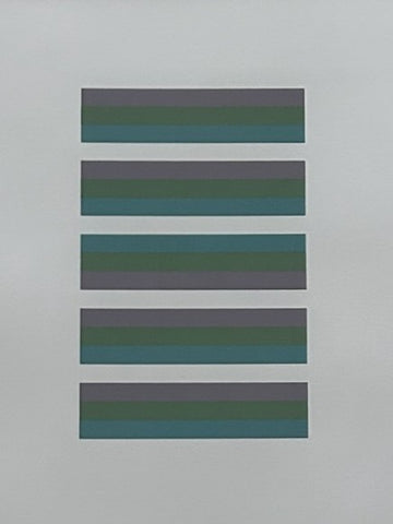 Bridget Riley - Original Prints - Modern Art - Intervals 1 - Gallery TEN - Contemporary Art