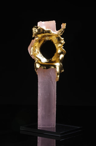 Karen Browing - Siren Pink - Gallery TEN - Art Glass - Contemporary Art - British Art Fair