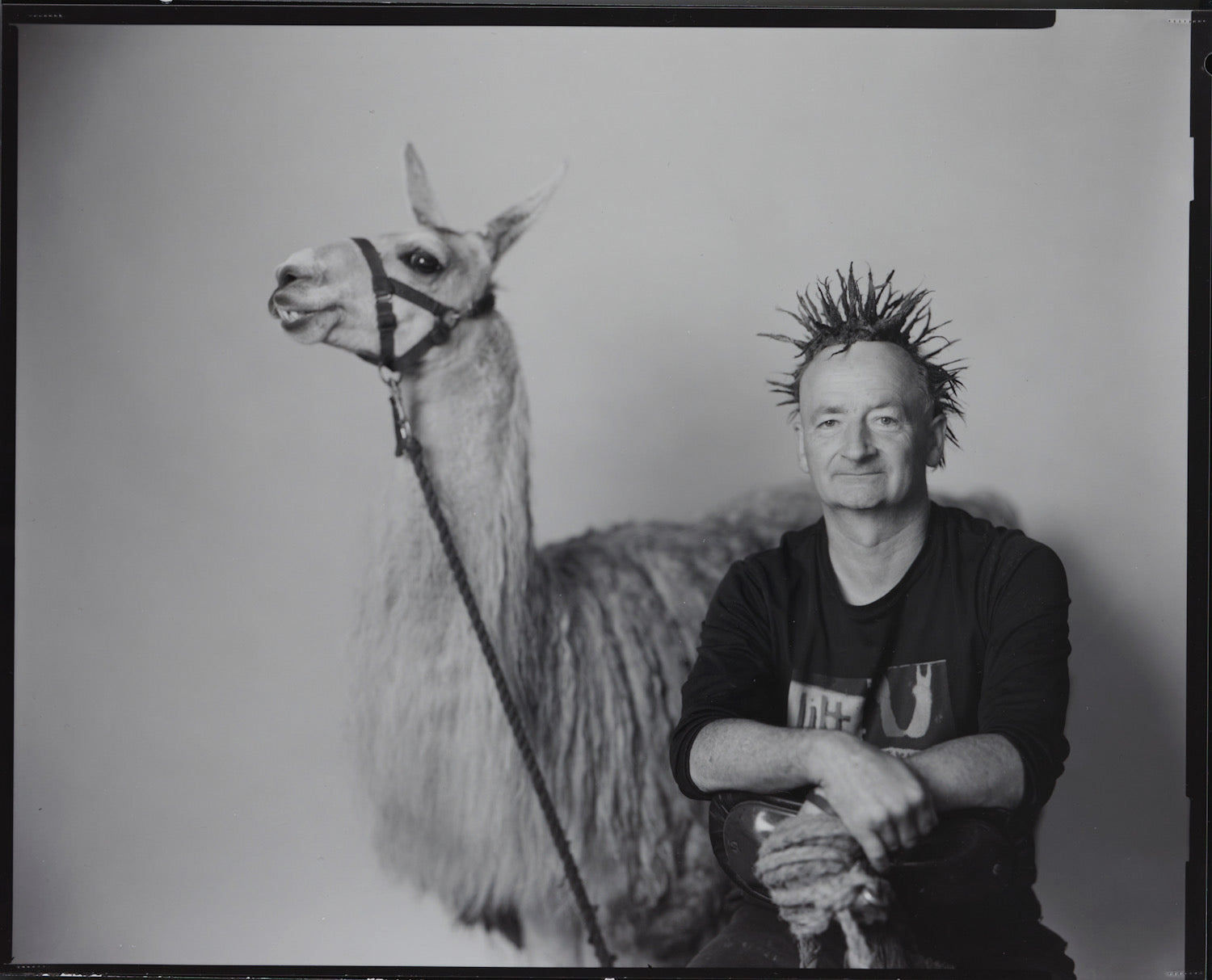 Familiar Strangers - 'Peter and Nico' -Kayhan Jafar-Shaghaghi - Large format photography - Gallery TEN - Selenium toned silver gelatine - Photography - LAF025