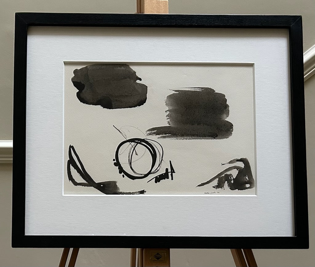 William Johnstone - Landscape - Ink on paper - Edinburgh Gallery
