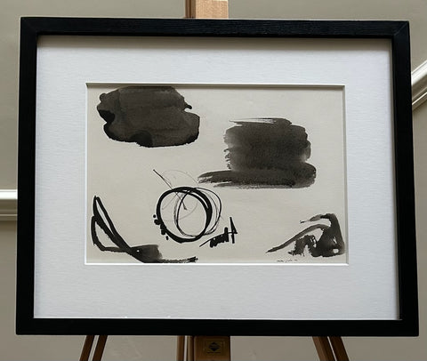 William Johnstone - Landscape - Ink on paper - Edinburgh Gallery