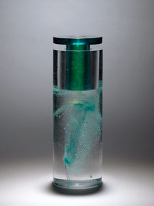 Bruno Romanelli - Calypso - Cast Glass - Gallery TEN - Contemporary Glass Art - Modern Art Gallery - Contemporary Craft - Applied Arts - British Artist
