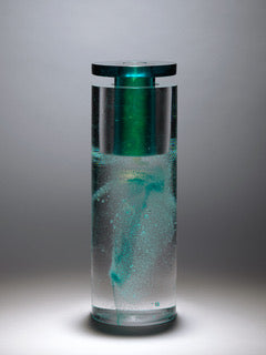 Bruno Romanelli - Calypso - Cast Glass - Gallery TEN - Contemporary Glass Art - Modern Art Gallery - Contemporary Craft - Applied Arts - British Artist