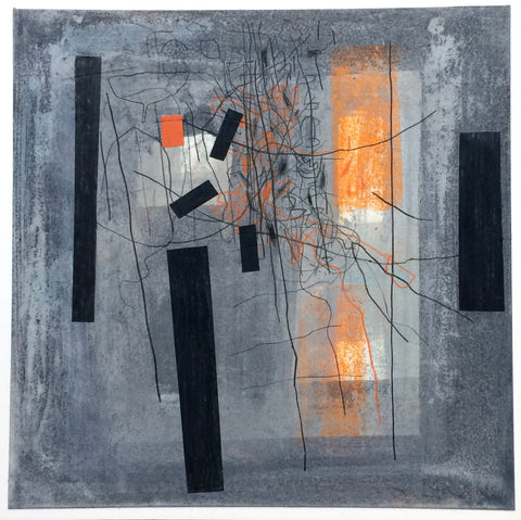 Aileen Keith - Flux 6 - Gallery Ten - Mixed Media -  Scottish Artist