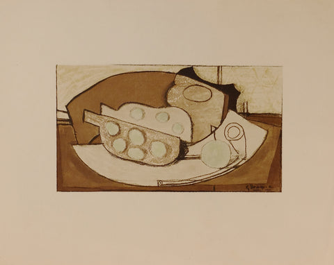 George Braque - Grenade et Pipe - Gallery Ten - Original Print