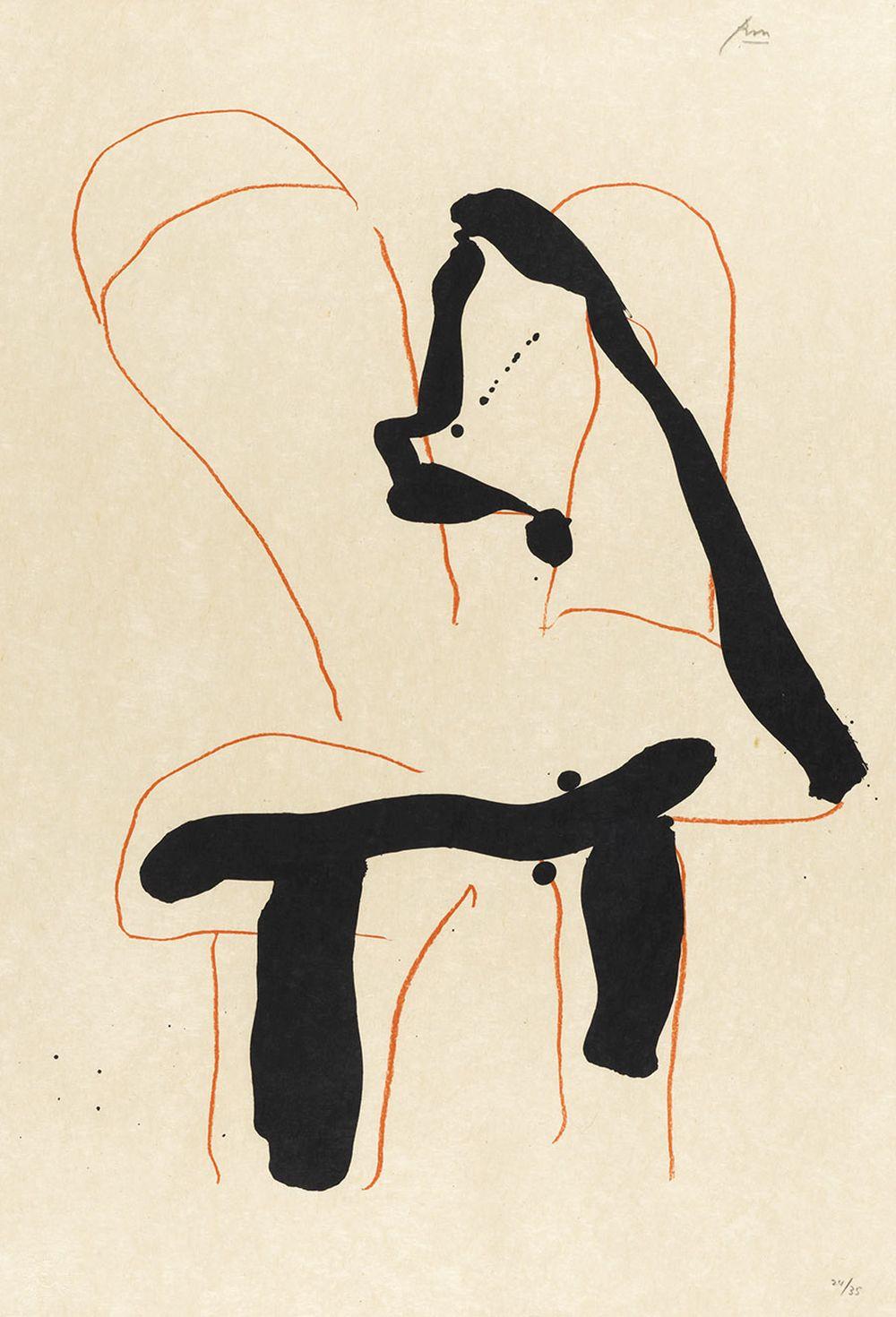 Robert Motherwell - Beau Geste VIII