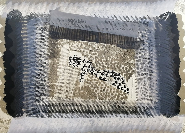 Howard Hodgkin - One Down - Lithograph - 1980s - Gallery TEN - Original Prints - Modern & Contemporary Art - Limited Edition