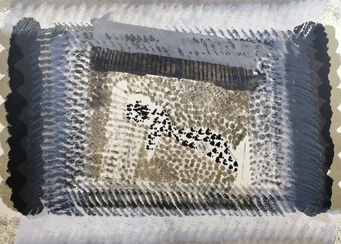 Howard Hodgkin - One Down - Lithograph - 1980s - Gallery TEN - Original Prints - Modern & Contemporary Art - Limited Edition