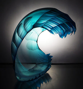 Graham Muir - Waveform - Gallery TEN - Contemporary Art Glass - Modern & Contemporary Art Gallery