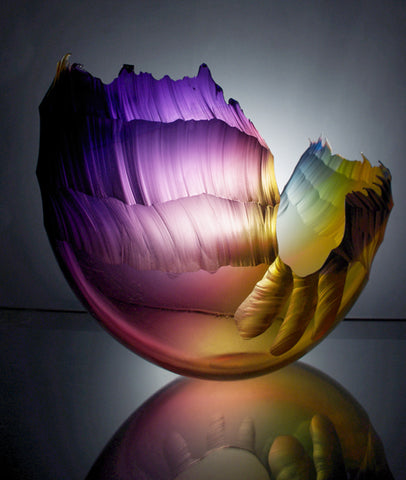 Gallery TEN -Graham Muir - Oceanvessel -  Glass Artist - Contemporary Glass Gallery - Edinburgh Gallery