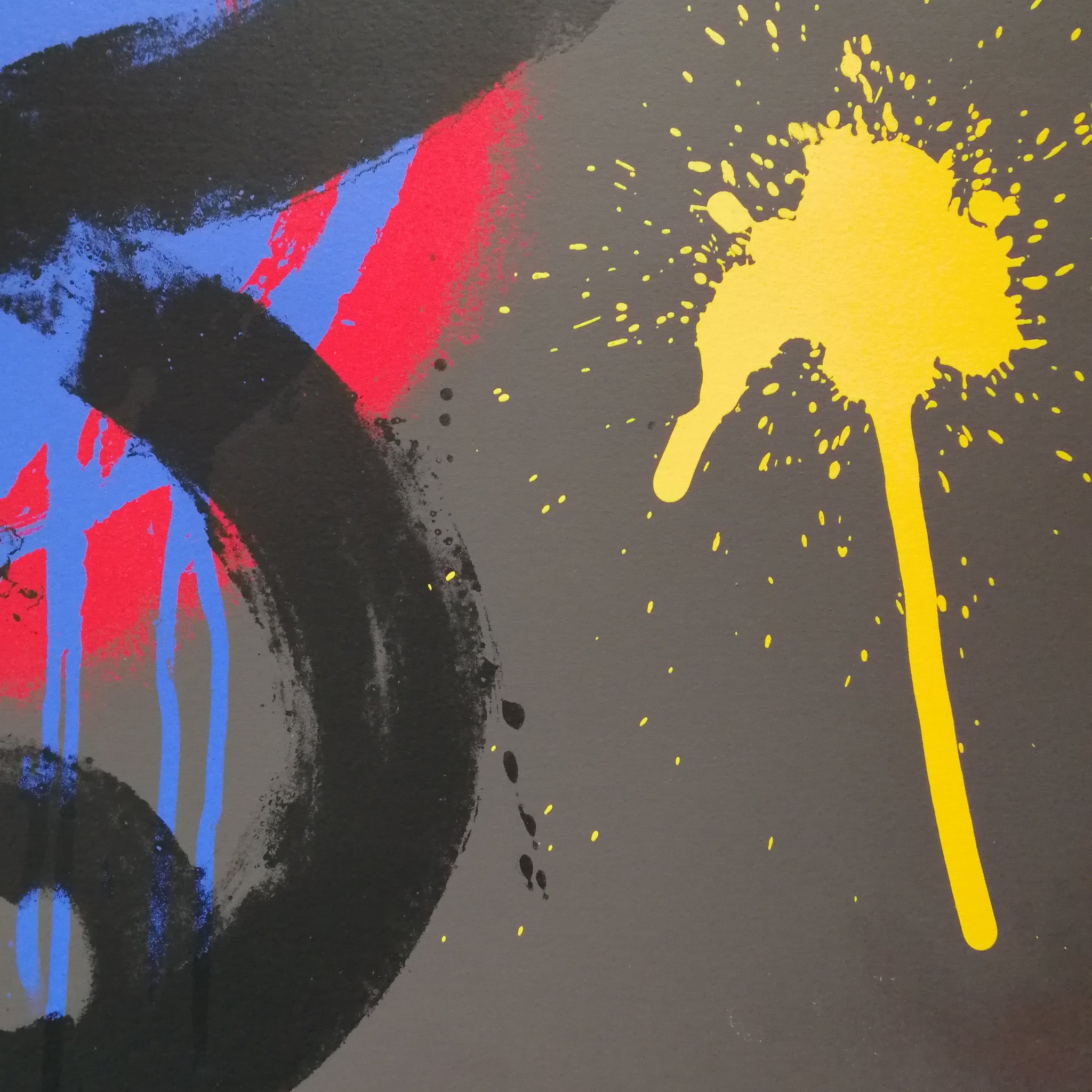 John Hoyland - Space Cowboy - Screenprint - Gallery TEN - Original Prints - Modern Art Gallery - British Artist