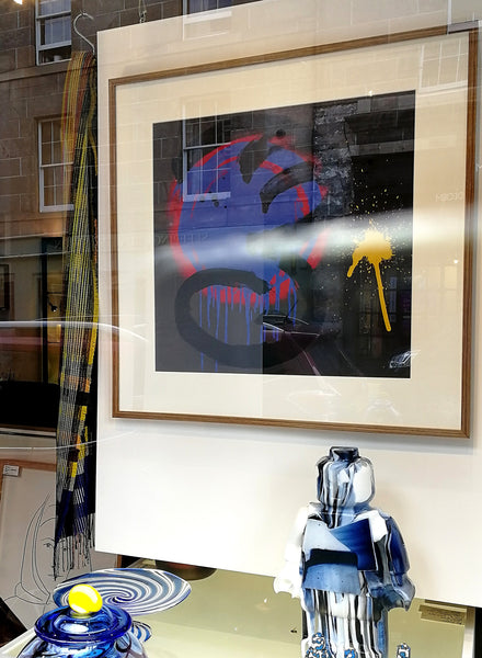 John Hoyland - Space Cowboy - Gallery TEN - Screenprint - Original Prints - Modern British - Edinburgh Gallery