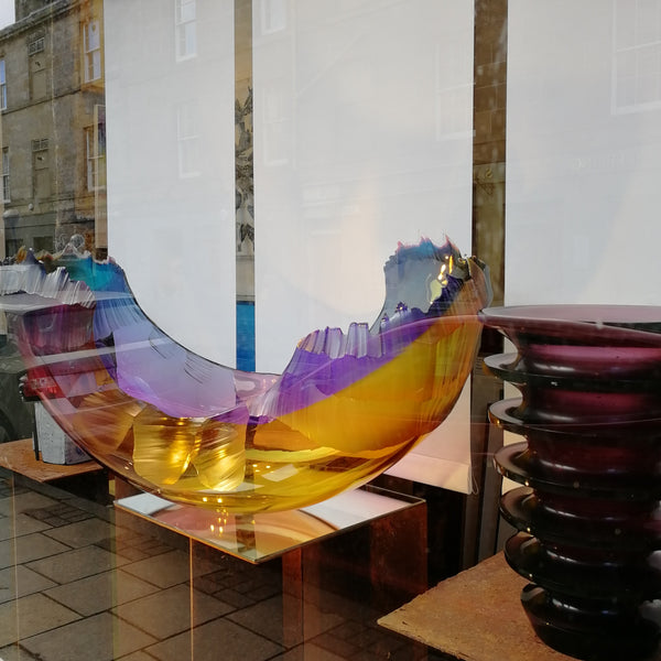 Gallery TEN -Graham Muir - Oceanvessel - Glass Artist - Contemporary Glass Gallery - Edinburgh Gallery
