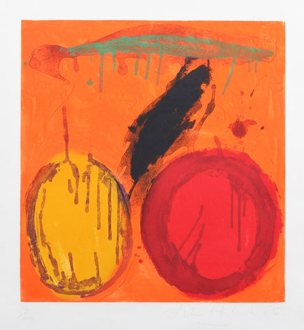 John Hoyland - Wish - Gallery Ten - Etching - Original Print