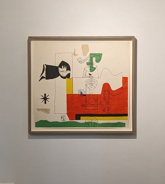 Le Corbusier - Totem - Gallery TEN - Lithograph - Mourlot - 1960s - Modern Art & Architecture