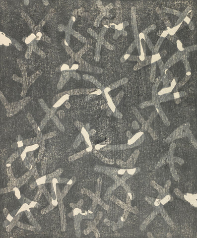 Paul Furneaux - Grey Rain - Gallery Ten - Originla Print - Japanese Woodblock