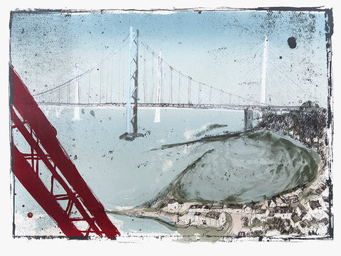 Kelly Stewart - Forth Crossing - Gallery Ten - Original Print