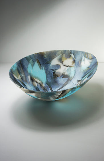 Amanda Simmons - Arctic Tern Vessel - Kilnformed Glass - Gallery TEN - Contemporary Glass Art - Homo Faber